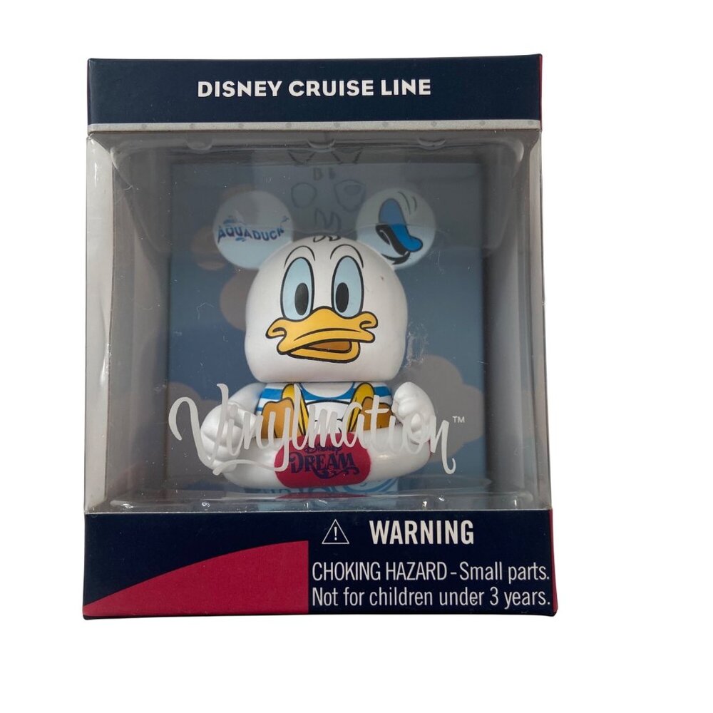 Disney Cruise Line Vinylmation Donald Duck AquaDuck 3" Collectible Vinyl Figure